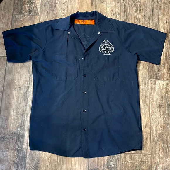 Red Kap Button Up - Picture 1 of 5